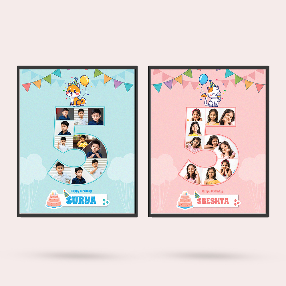 Five Star Memories Photo Frame - PrintMadly